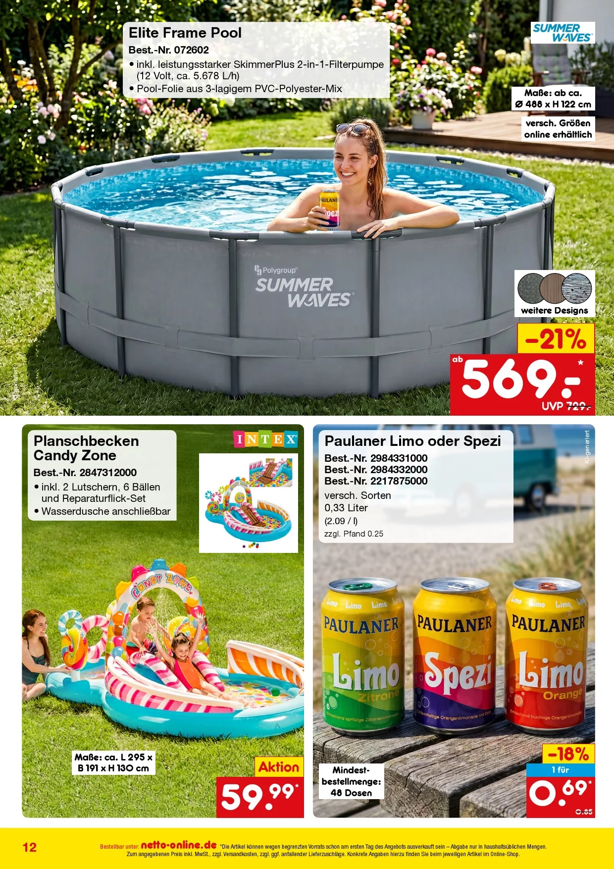 netto marken prospekt bestellmagazin juli 12