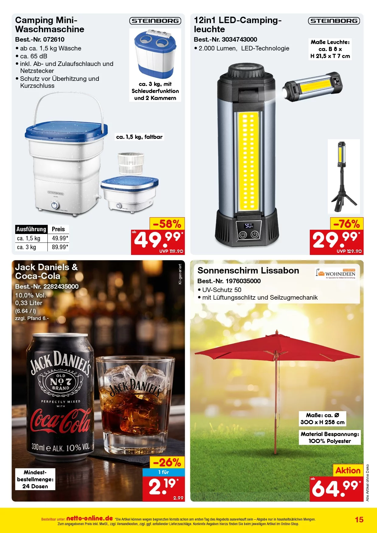 netto marken prospekt bestellmagazin juli 15