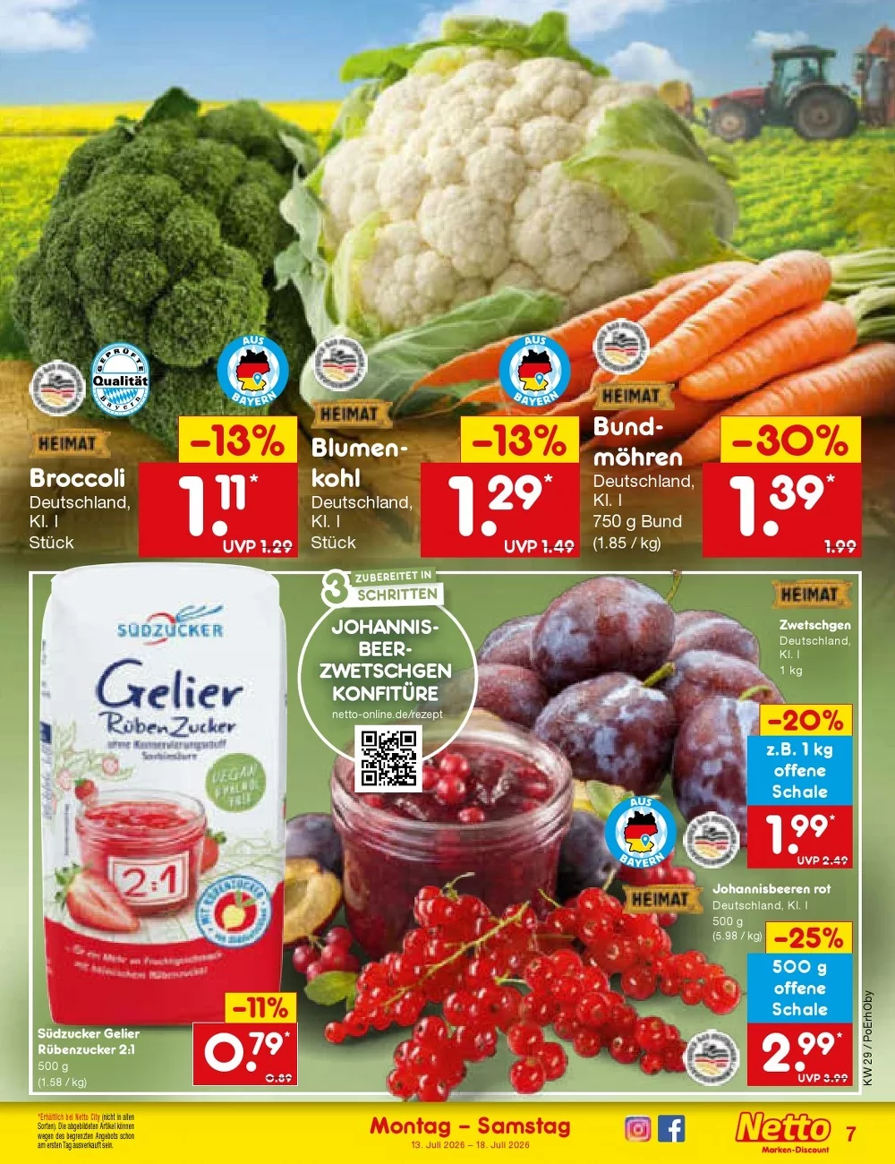 netto marken prospekt juli 13 18 7