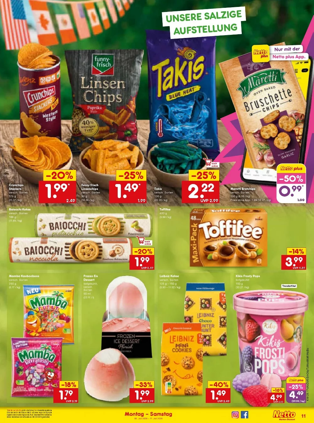 netto marken prospekt juli 6 11 15
