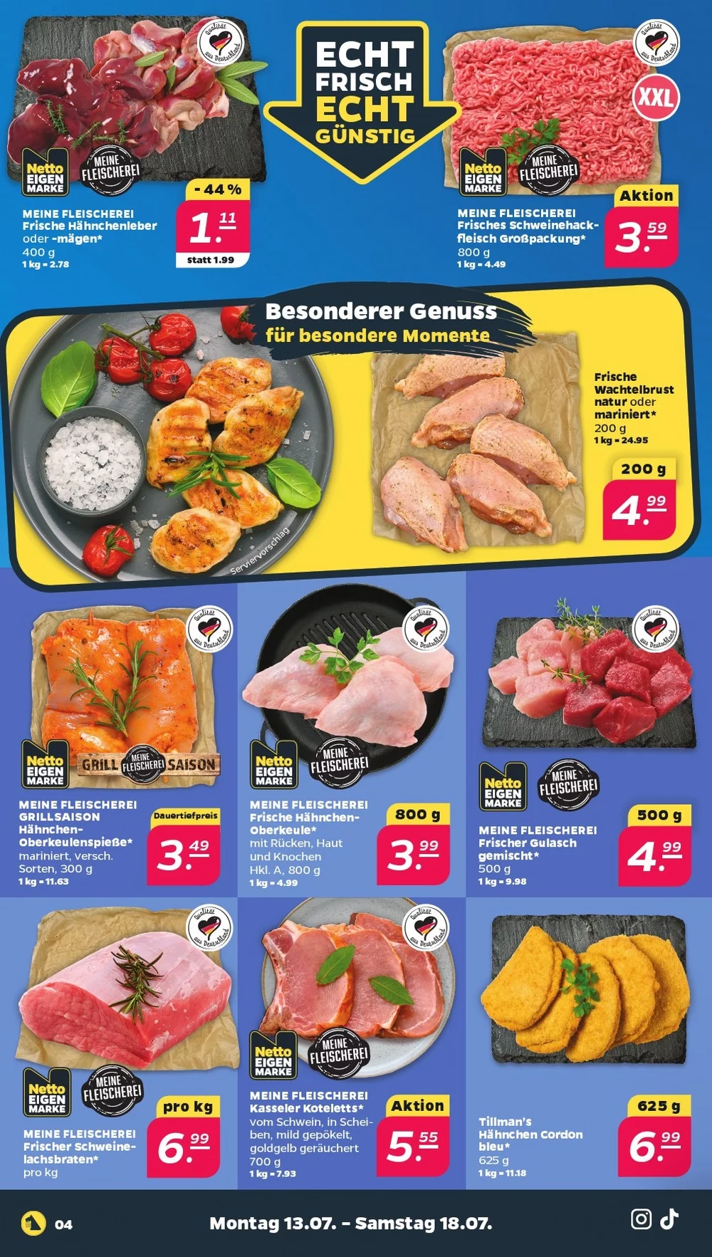 Netto Prospekt 27.07.2026 bis 01.08.2026 4 netto prospekt juli 13 18 4