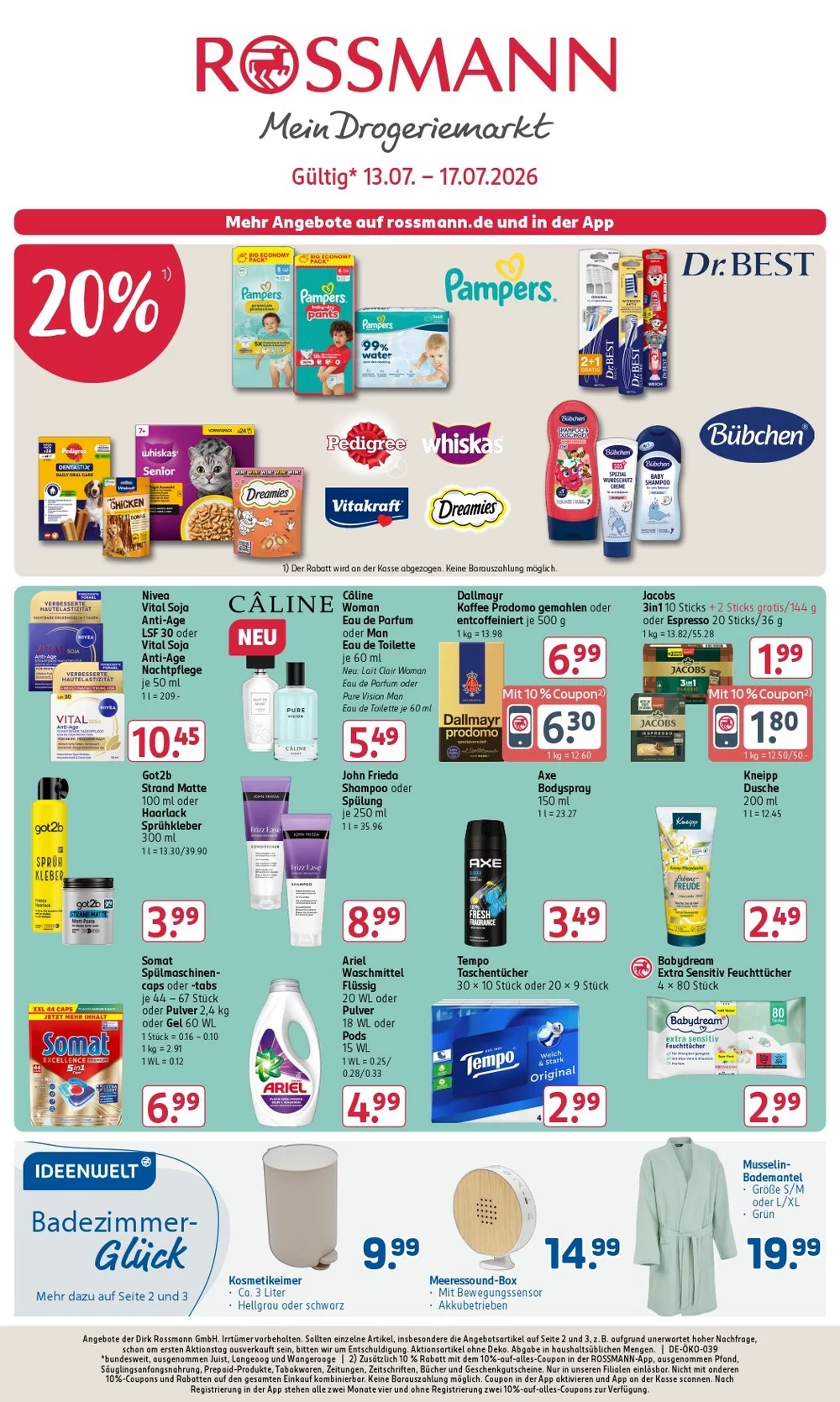 Rossmann Prospekt neu 27.07.2026 bis 01.08.2026 1 rossmann prospekt kw-29