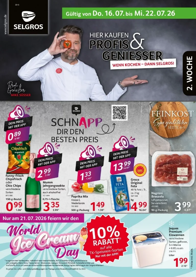 selgros food prospekt kw-29