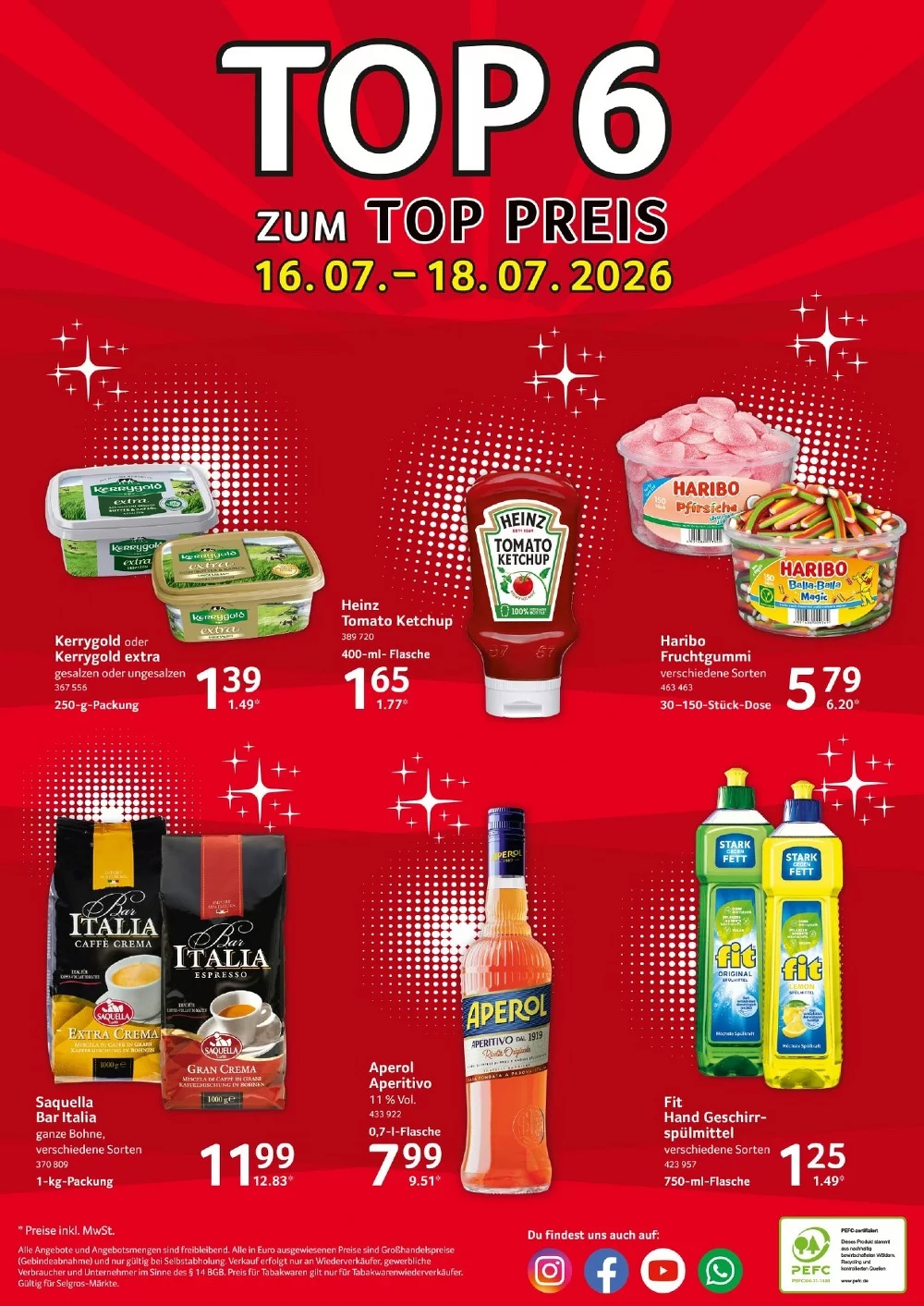 selgros food prospekt juli 16 22 20
