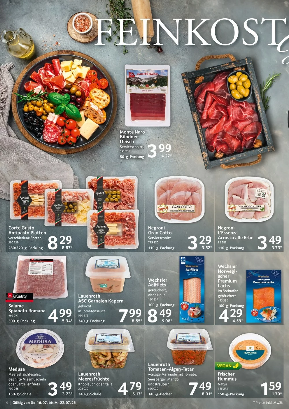 Selgros Prospekt (Food) 30.07.2026 bis 05.08.2026 4 selgros food prospekt juli 16 22 4
