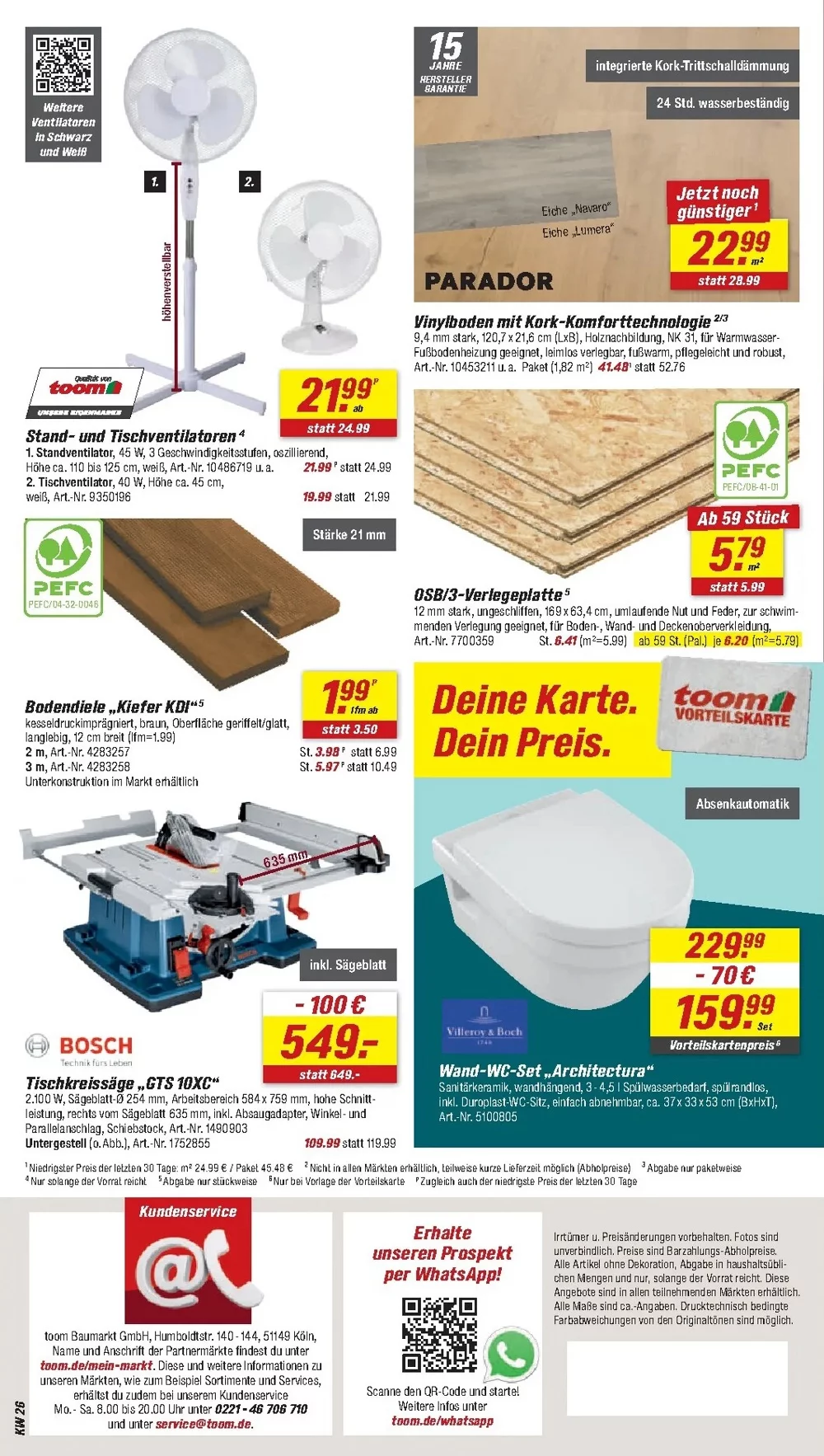 toom baumarkt prospekt juni 20 26 20