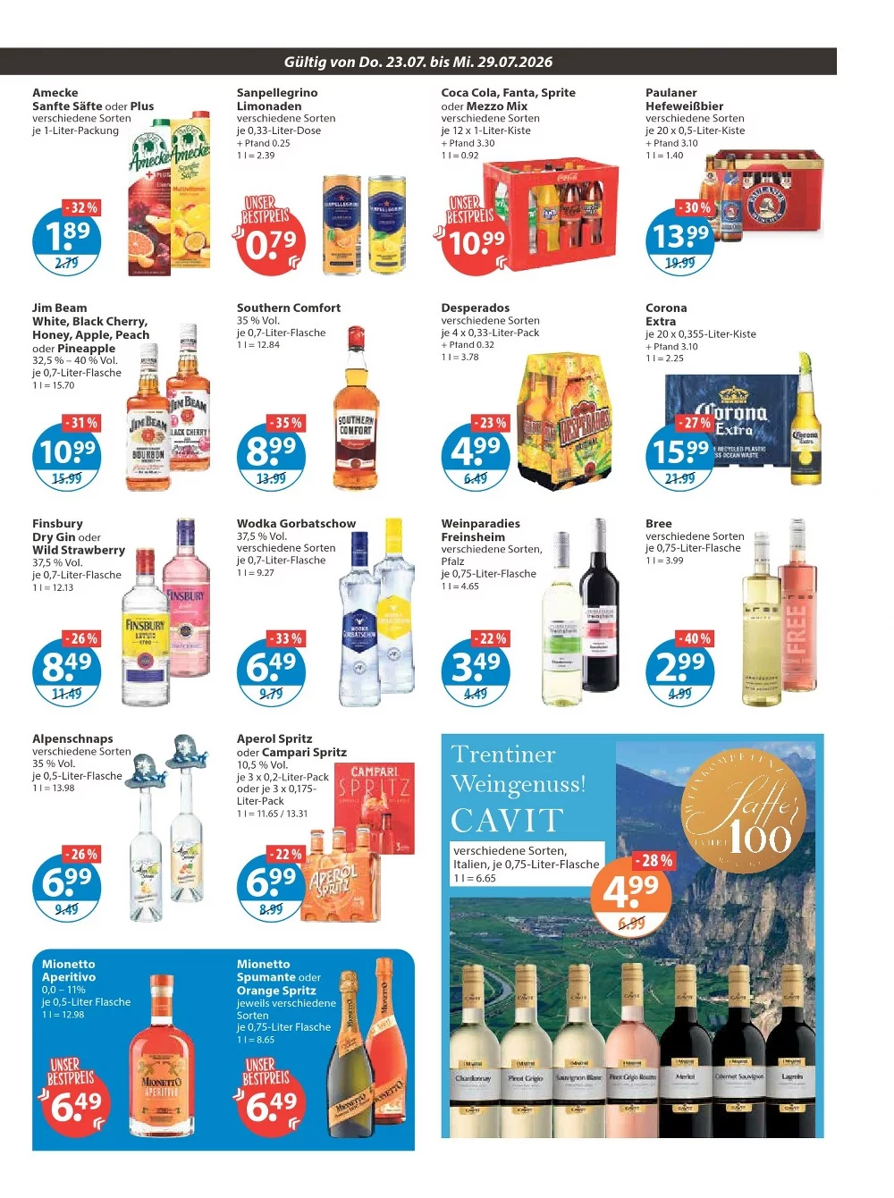 v markt prospekt juli 23 29 9