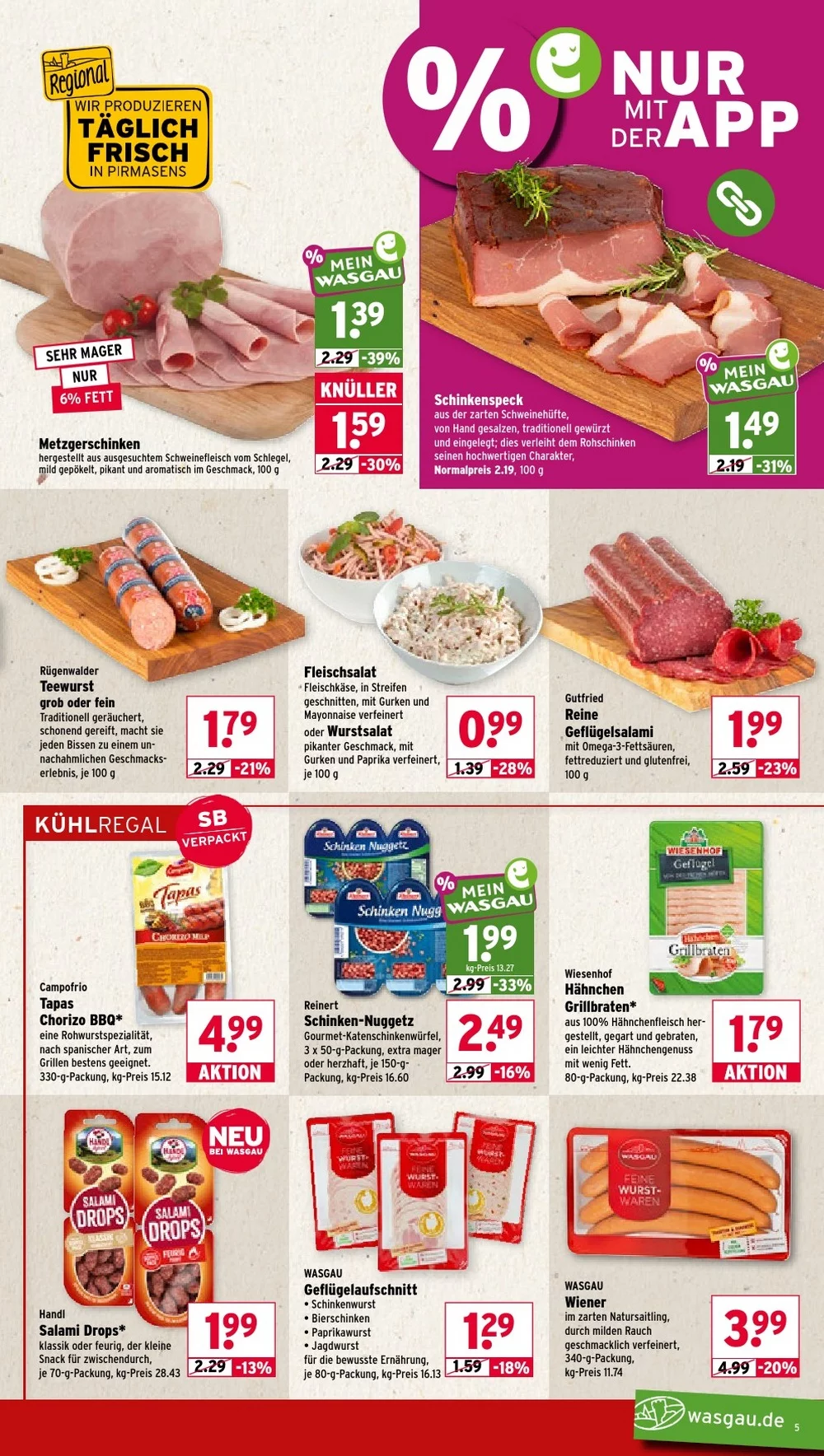 wasgau prospekt juli 13 18 5