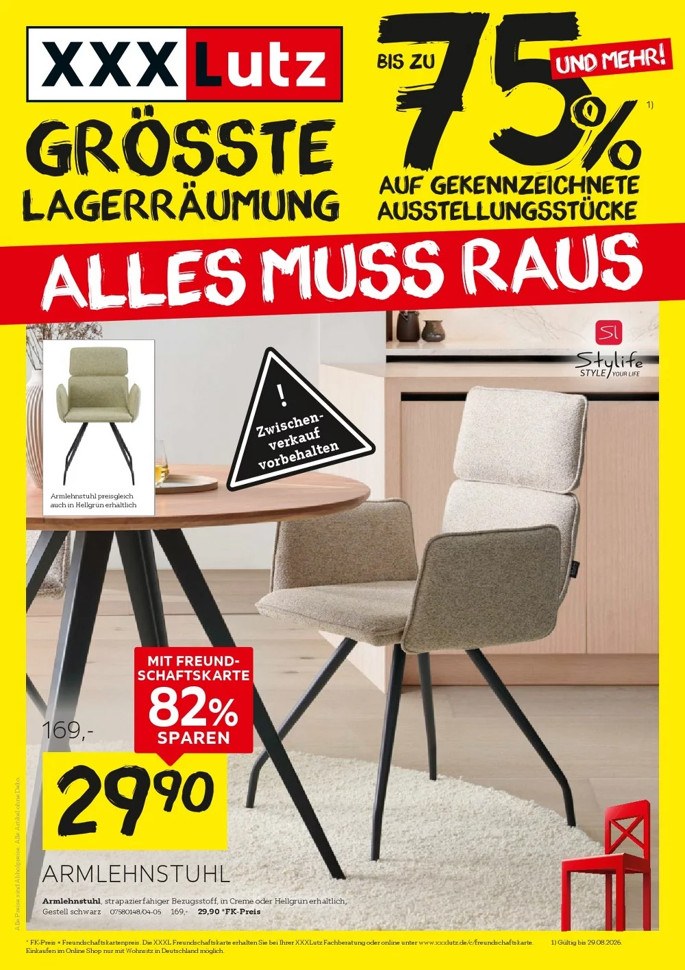 XXXLutz Prospekt neu 31.08.2026 bis 05.09.2026 1 xxxlutz prospekt kw-34-35