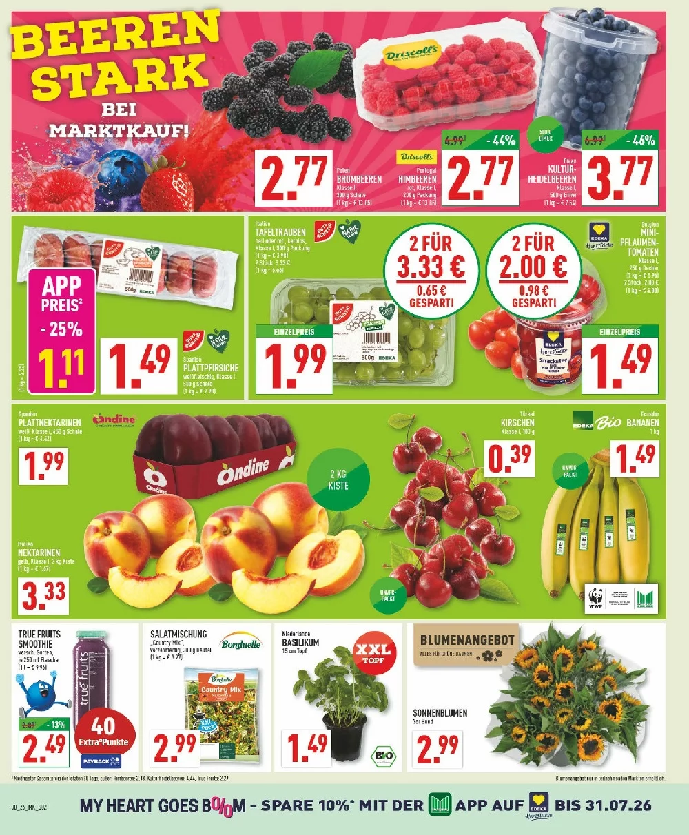Marktkauf Prospekt 20.07.2026 bis 25.07.2026 2 Marktkauf prospekt juli 20 25 2
