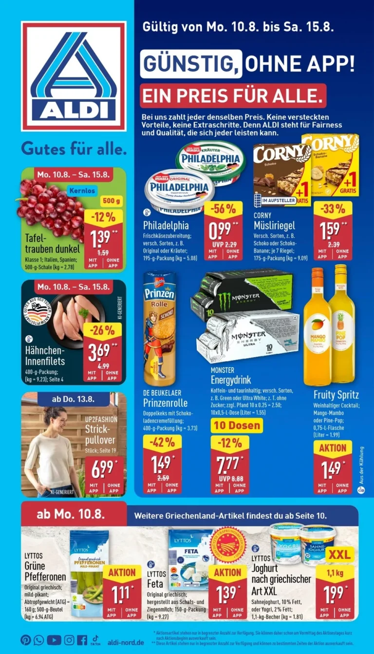 aldi nord prosepkt kw-33