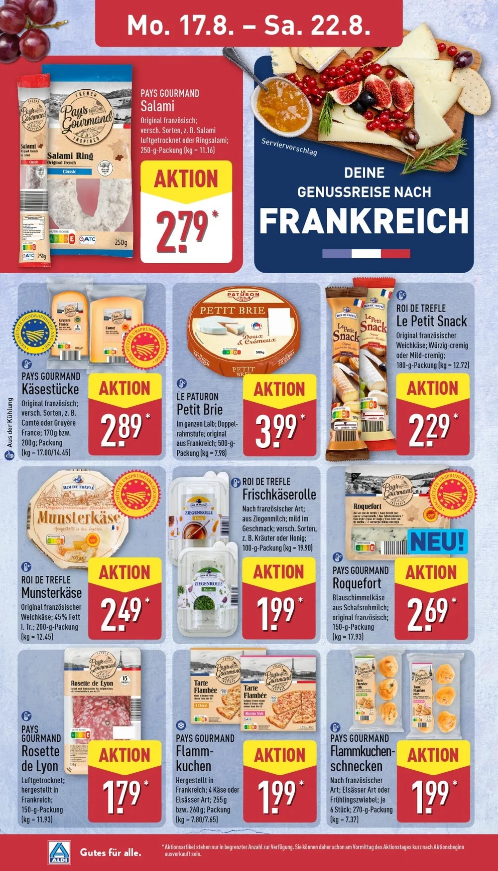 aldi nord prospekt august 17 22 10