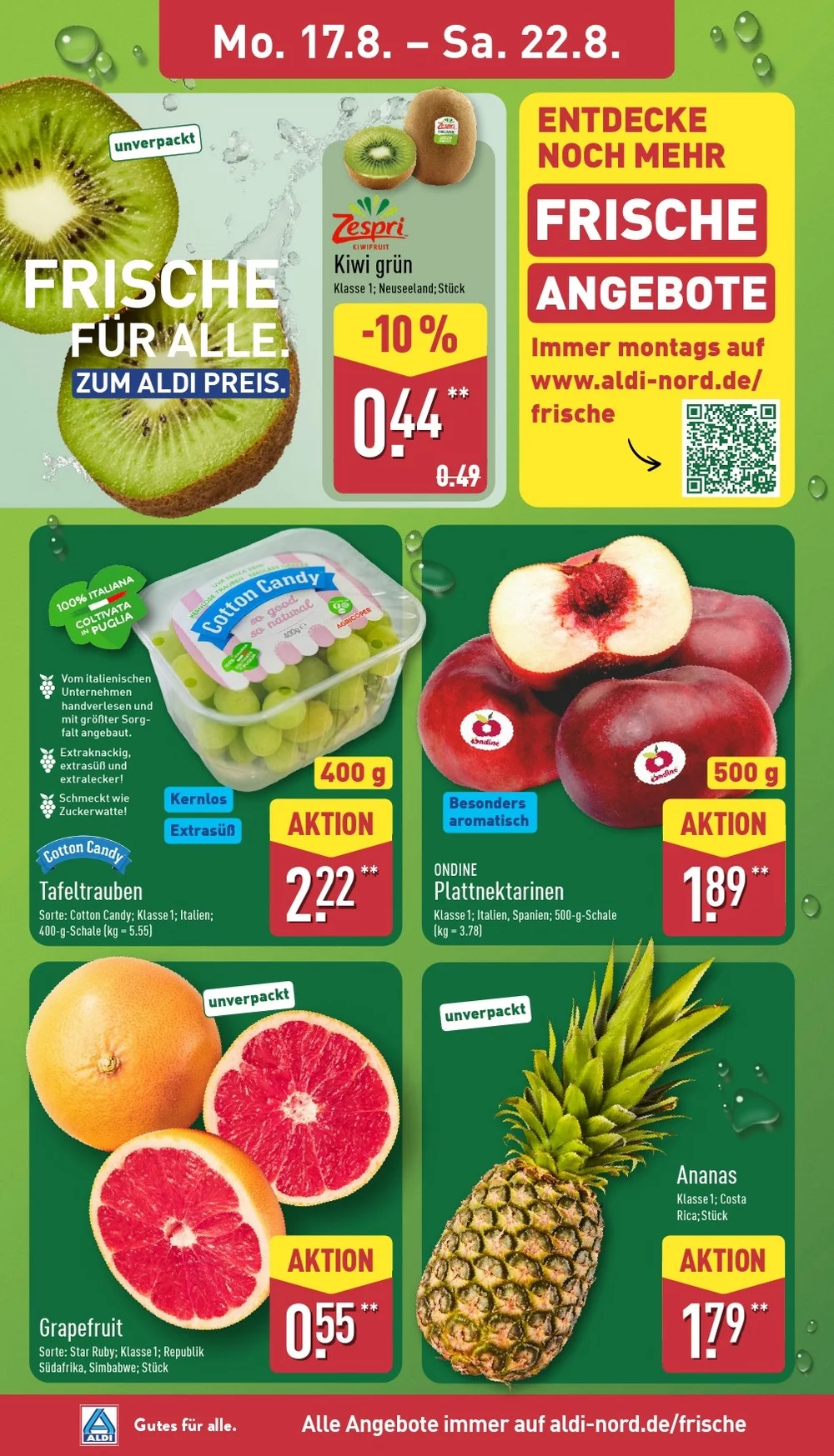 Aldi Nord Prospekt 17.08.2026 bis 22.08.2026 2 aldi nord prospekt august 17 22 2