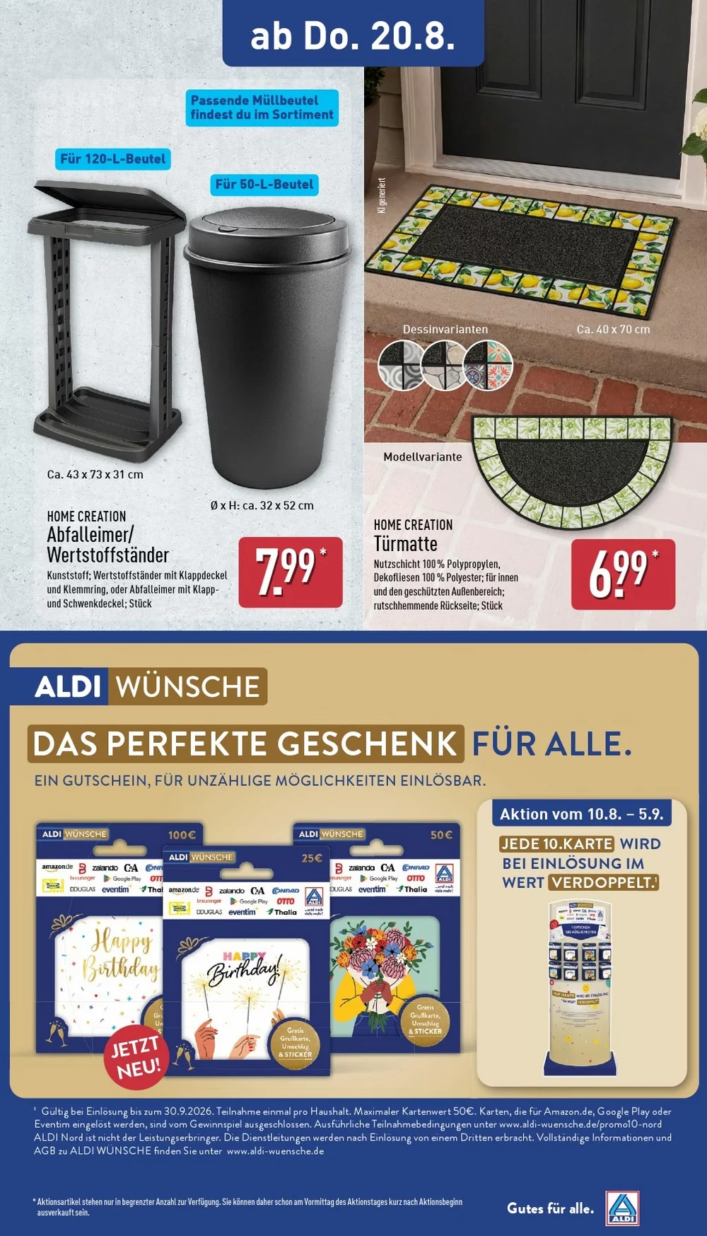 aldi nord prospekt august 17 22 25