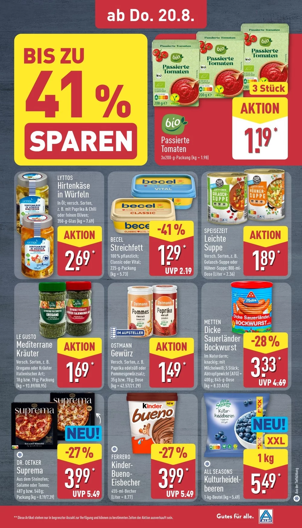 aldi nord prospekt august 17 22 29