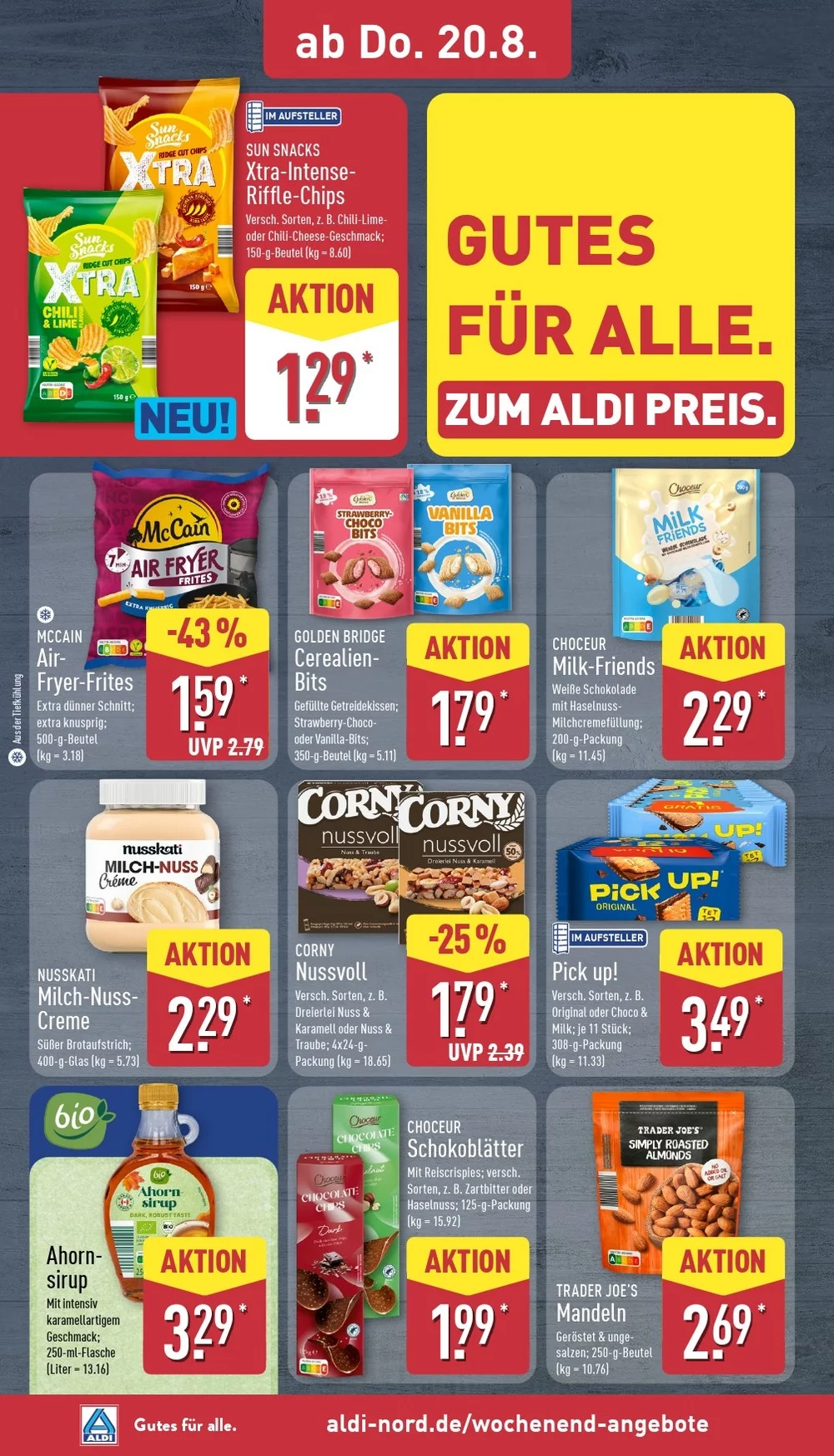 aldi nord prospekt august 17 22 30