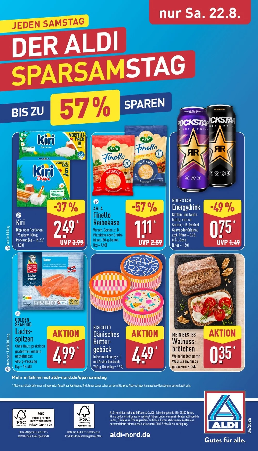 aldi nord prospekt august 17 22 32