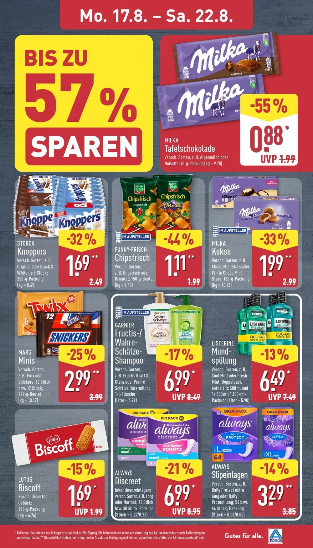 aldi nord prospekt august 17 22 7
