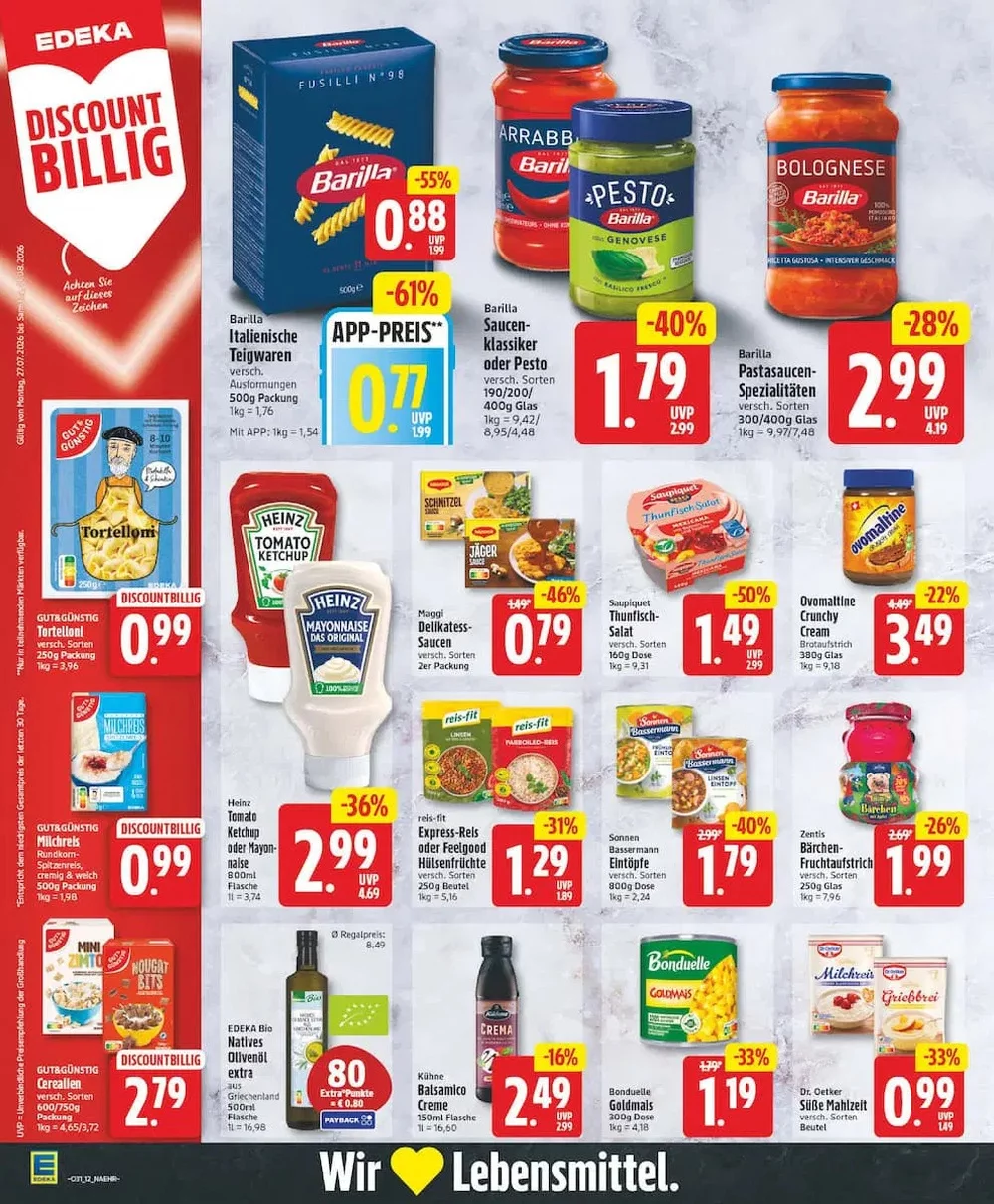 edeka prospekt juli 27 august 1 12