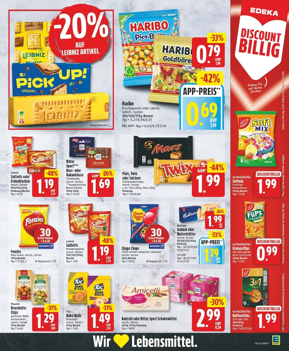 edeka prospekt juli 27 august 1 15 1