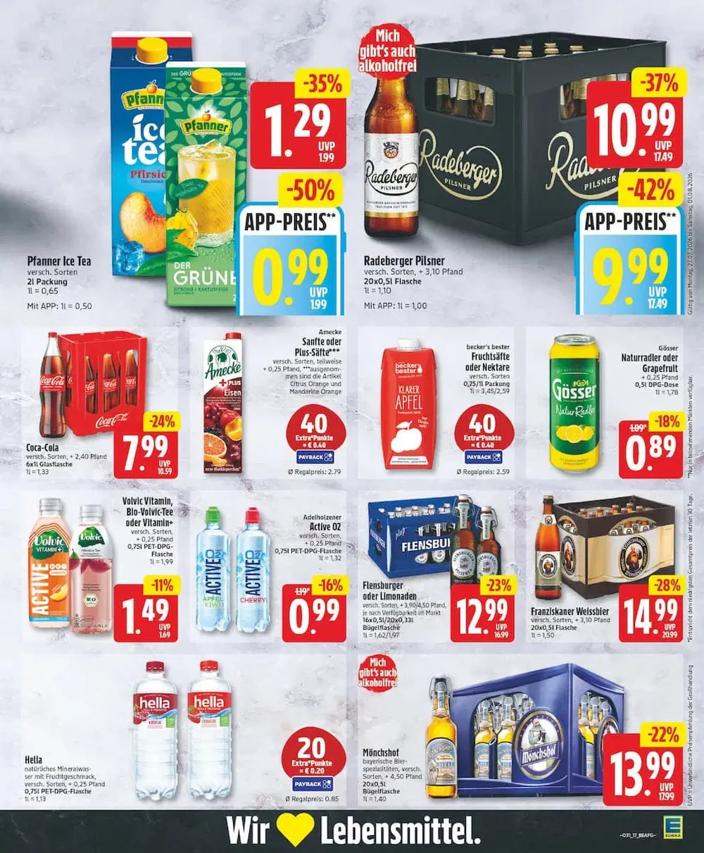 edeka prospekt juli 27 august 1 17