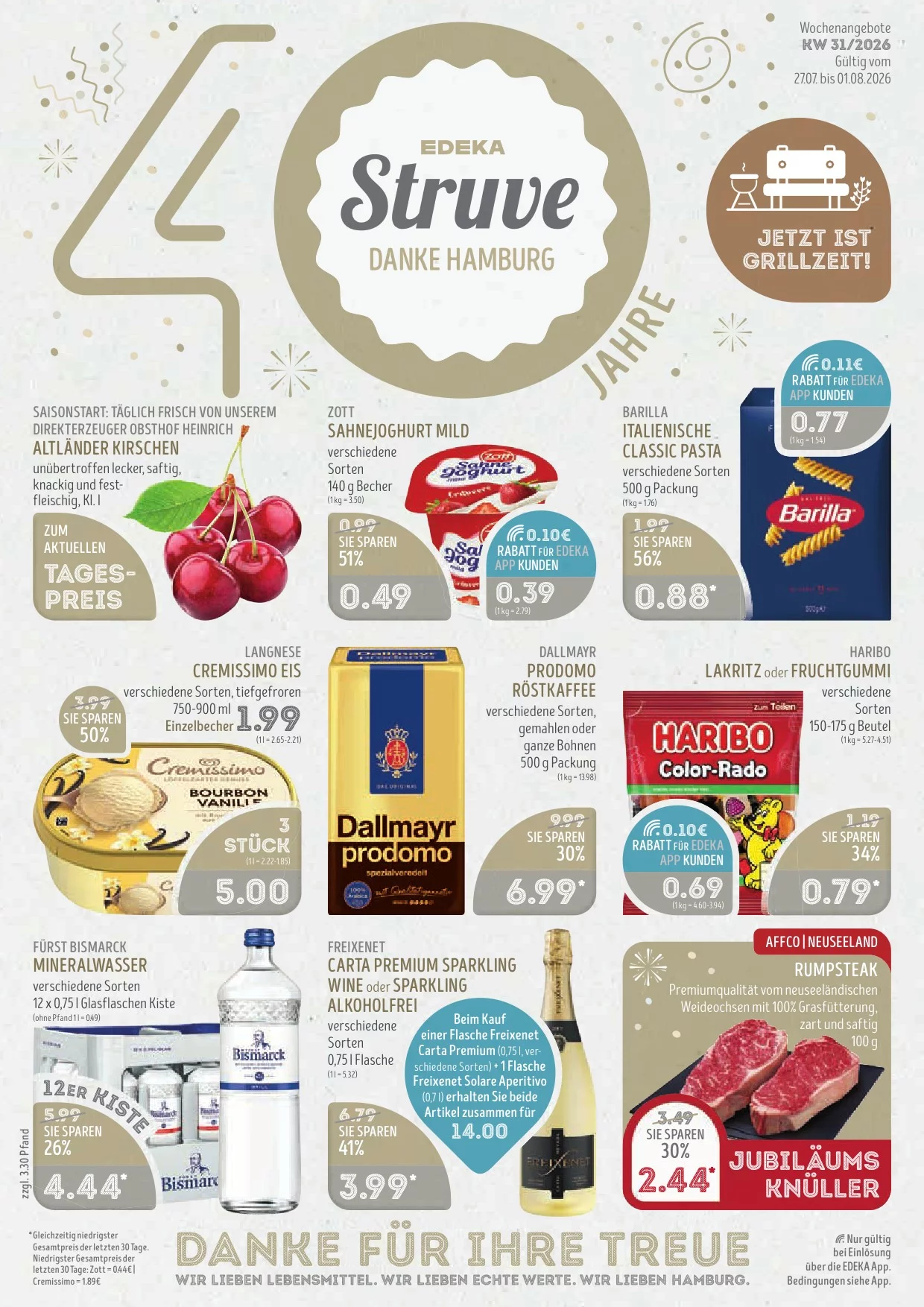 Edeka Struve Prospekt 20.07.2026 bis 25.07.2026 1 edeka struve prospekt kw-31
