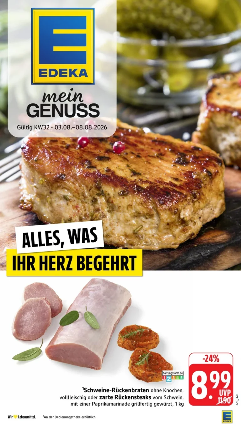 edeka südwest prospekt kw-32