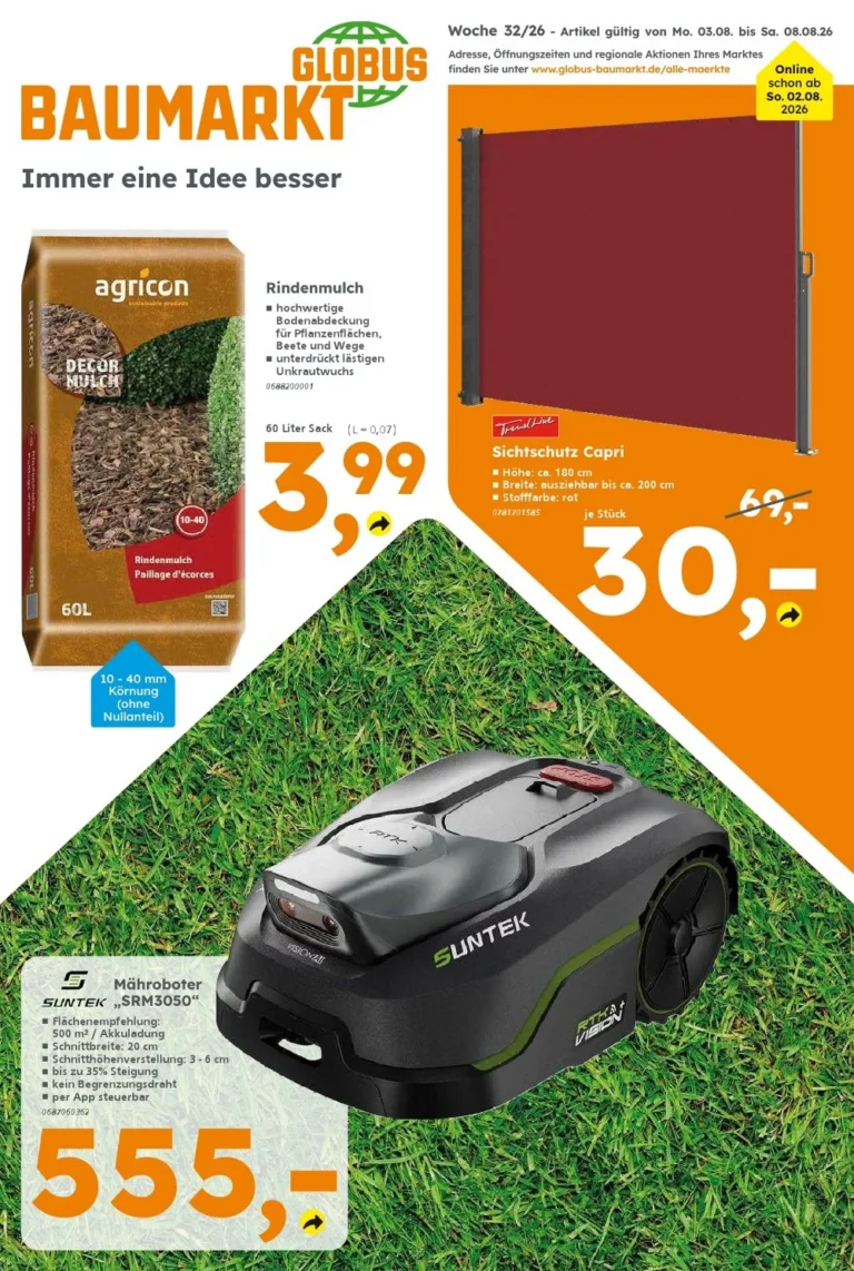 globus baumarkt prospekt kw-32