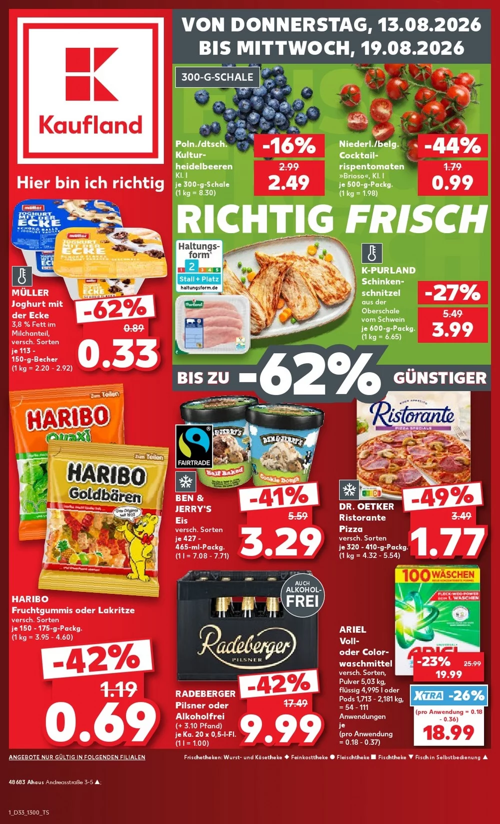 Kaufland Prospekt 13.08.2026 bis 19.08.2026 1 kaufland prospekt kw-33