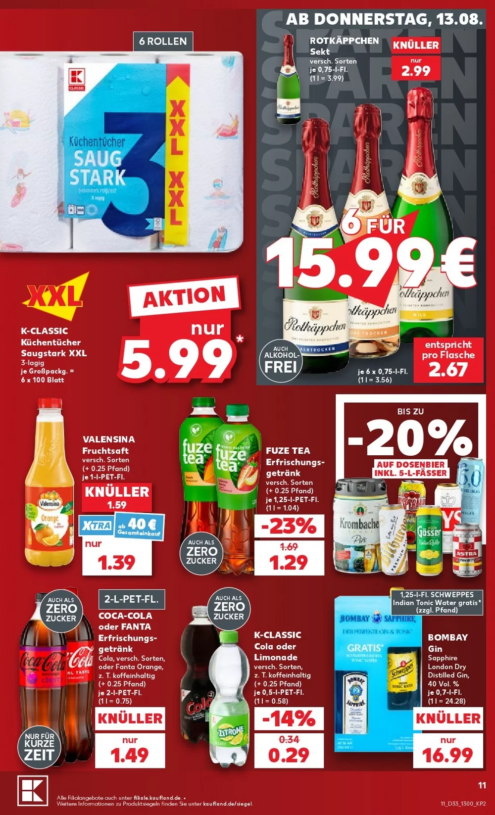 kaufland prospekt august 13 19 11