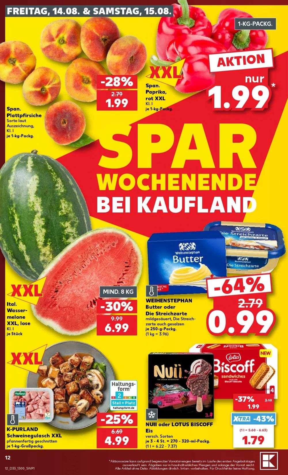 kaufland prospekt august 13 19 12