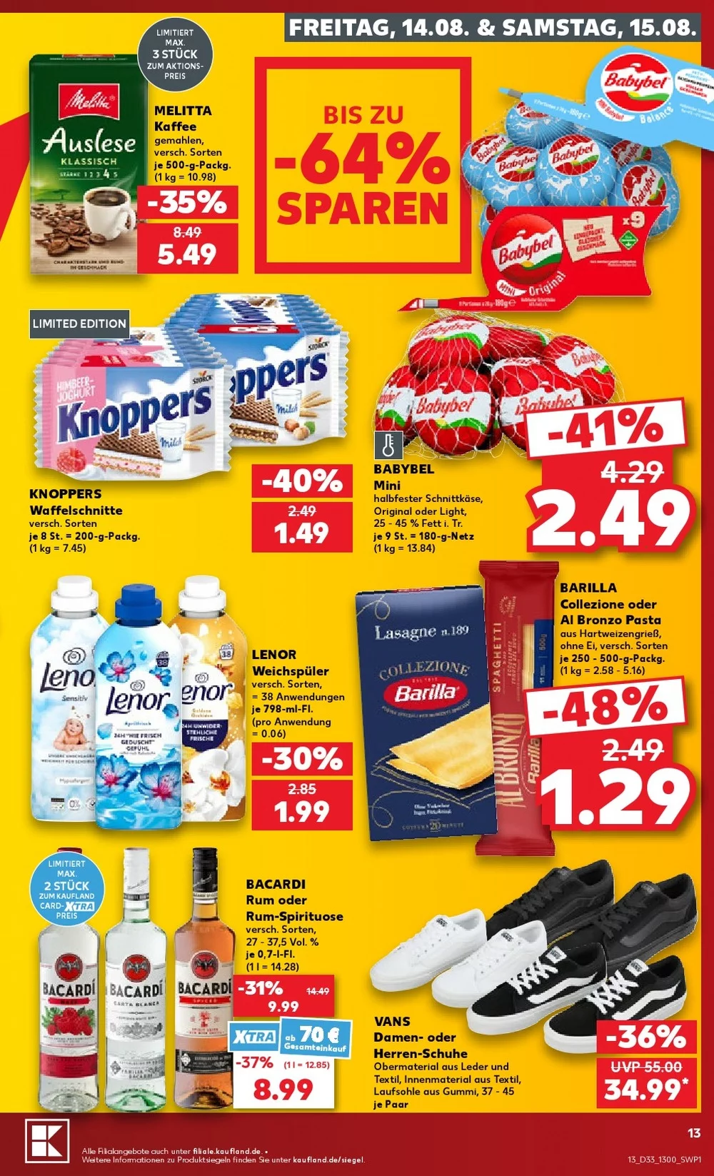 kaufland prospekt august 13 19 13