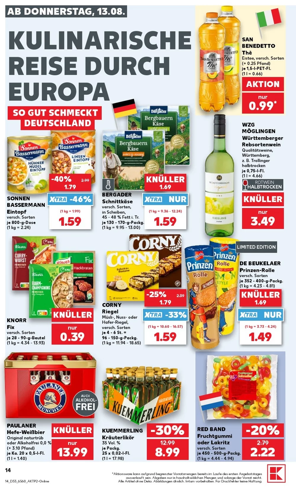 kaufland prospekt august 13 19 14