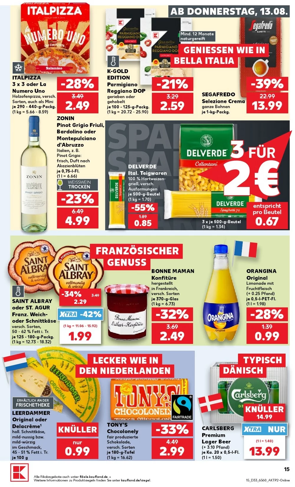 kaufland prospekt august 13 19 15