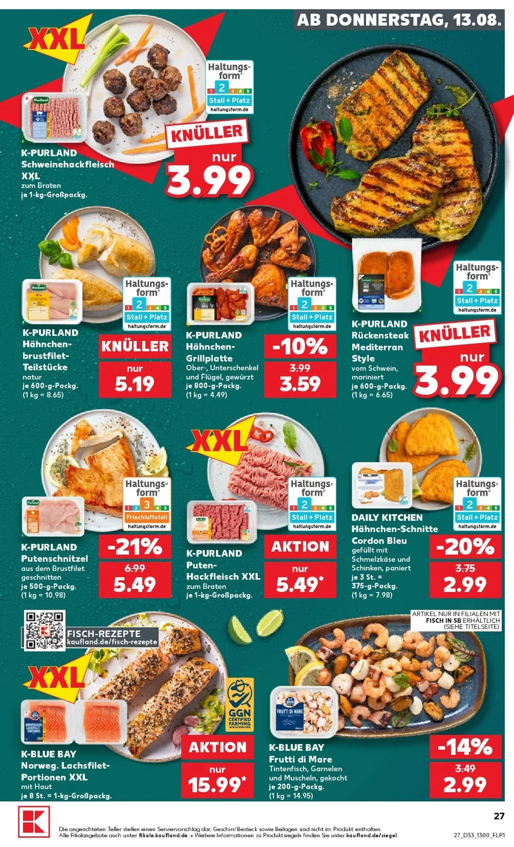 kaufland prospekt august 13 19 27