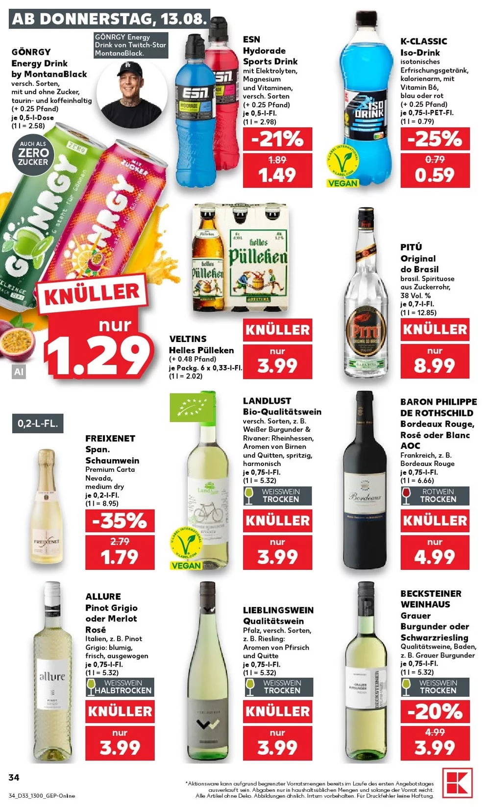 kaufland prospekt august 13 19 34