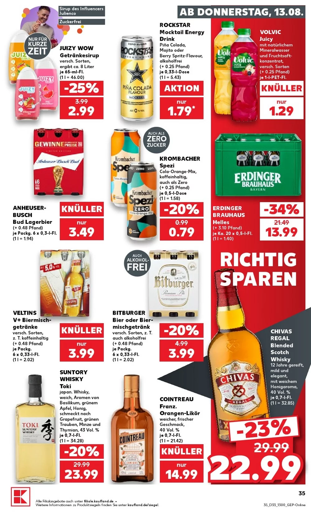 kaufland prospekt august 13 19 35