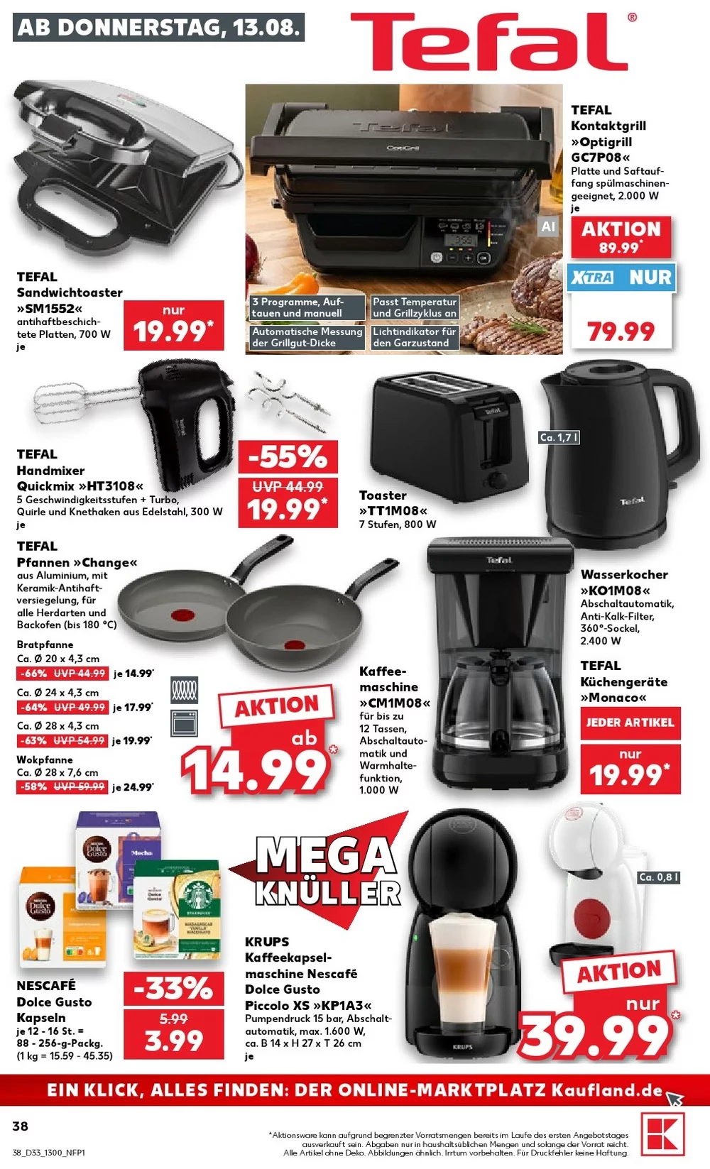 kaufland prospekt august 13 19 38