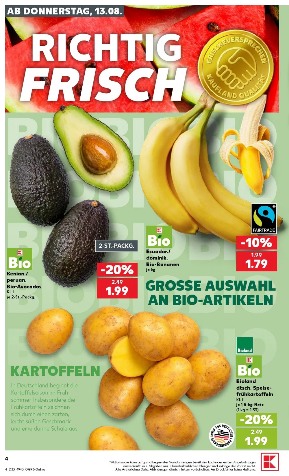 Kaufland Prospekt 13.08.2026 bis 19.08.2026 4 kaufland prospekt august 13 19 4