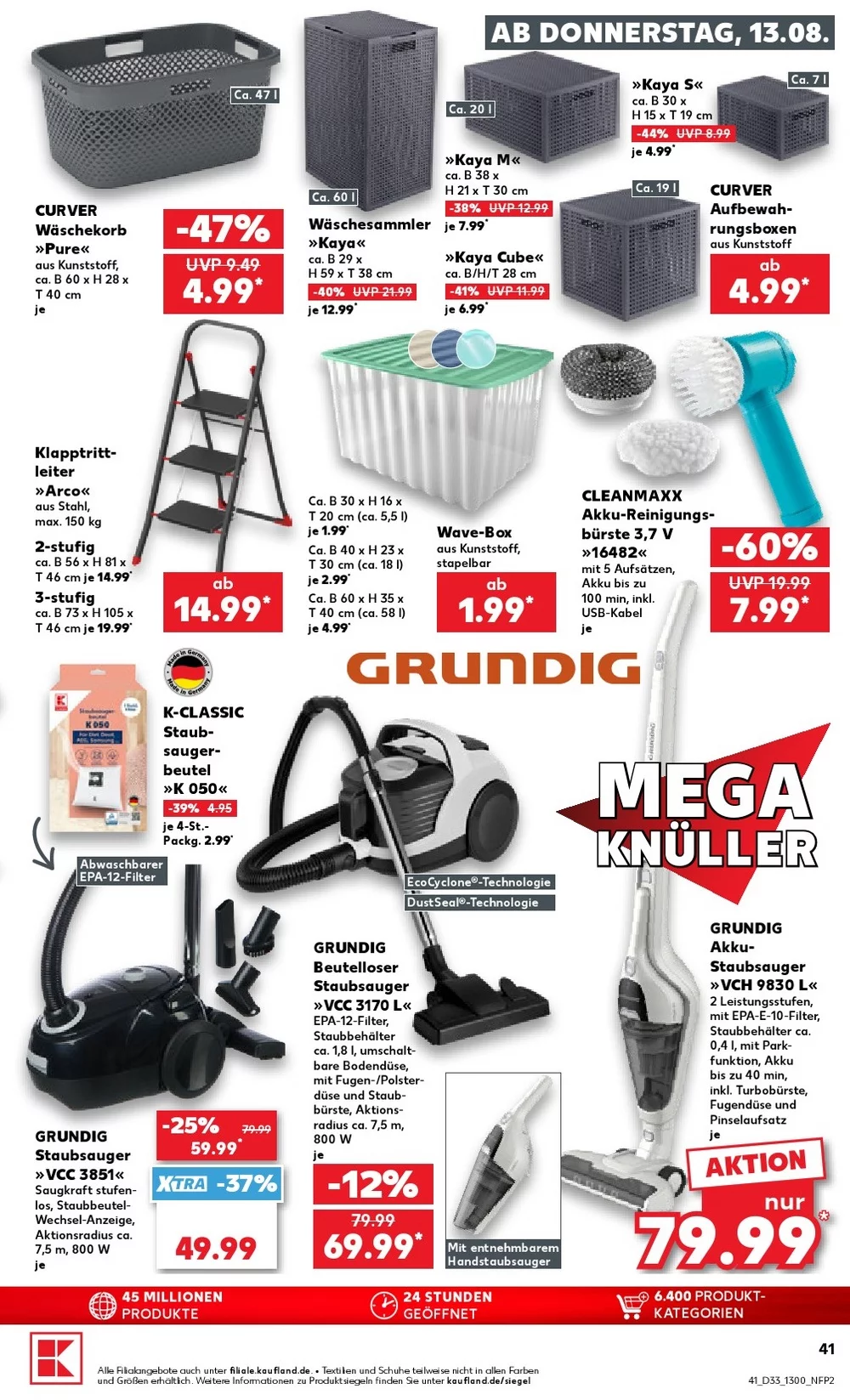 kaufland prospekt august 13 19 41