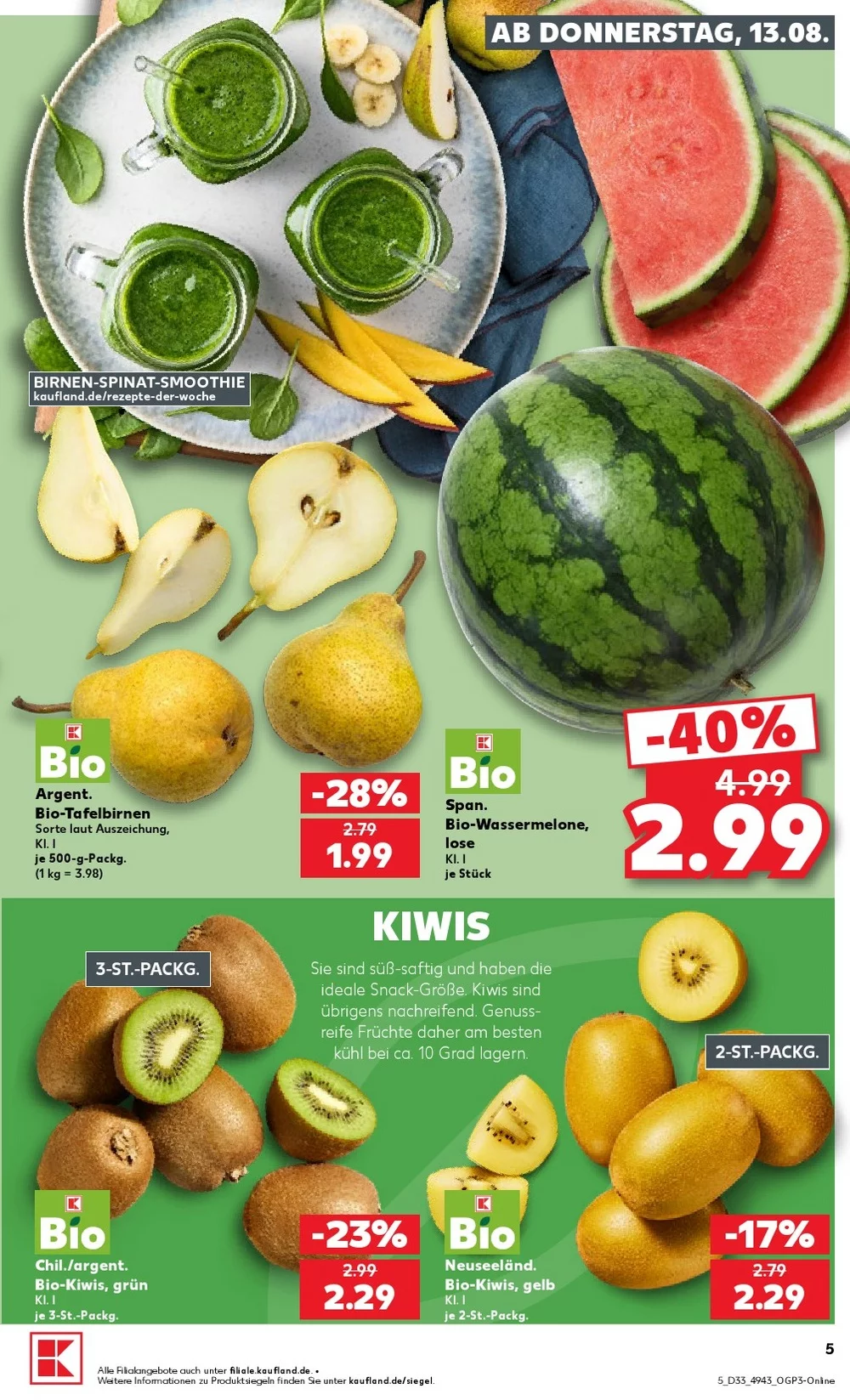 kaufland prospekt august 13 19 5