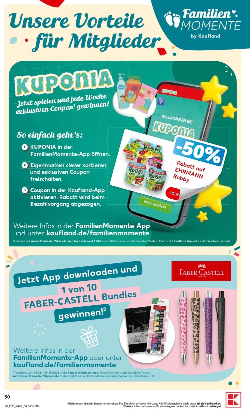 kaufland prospekt august 13 19 50