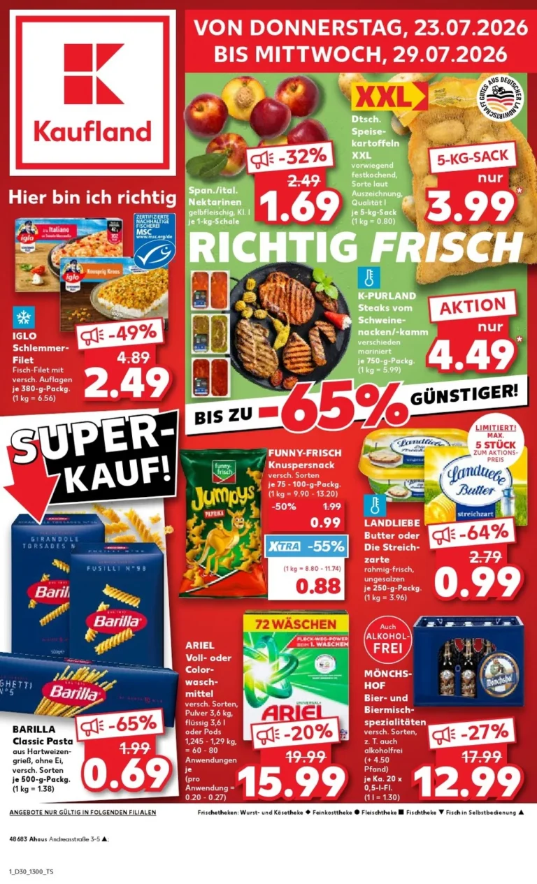 kaufland prospekt kw-30