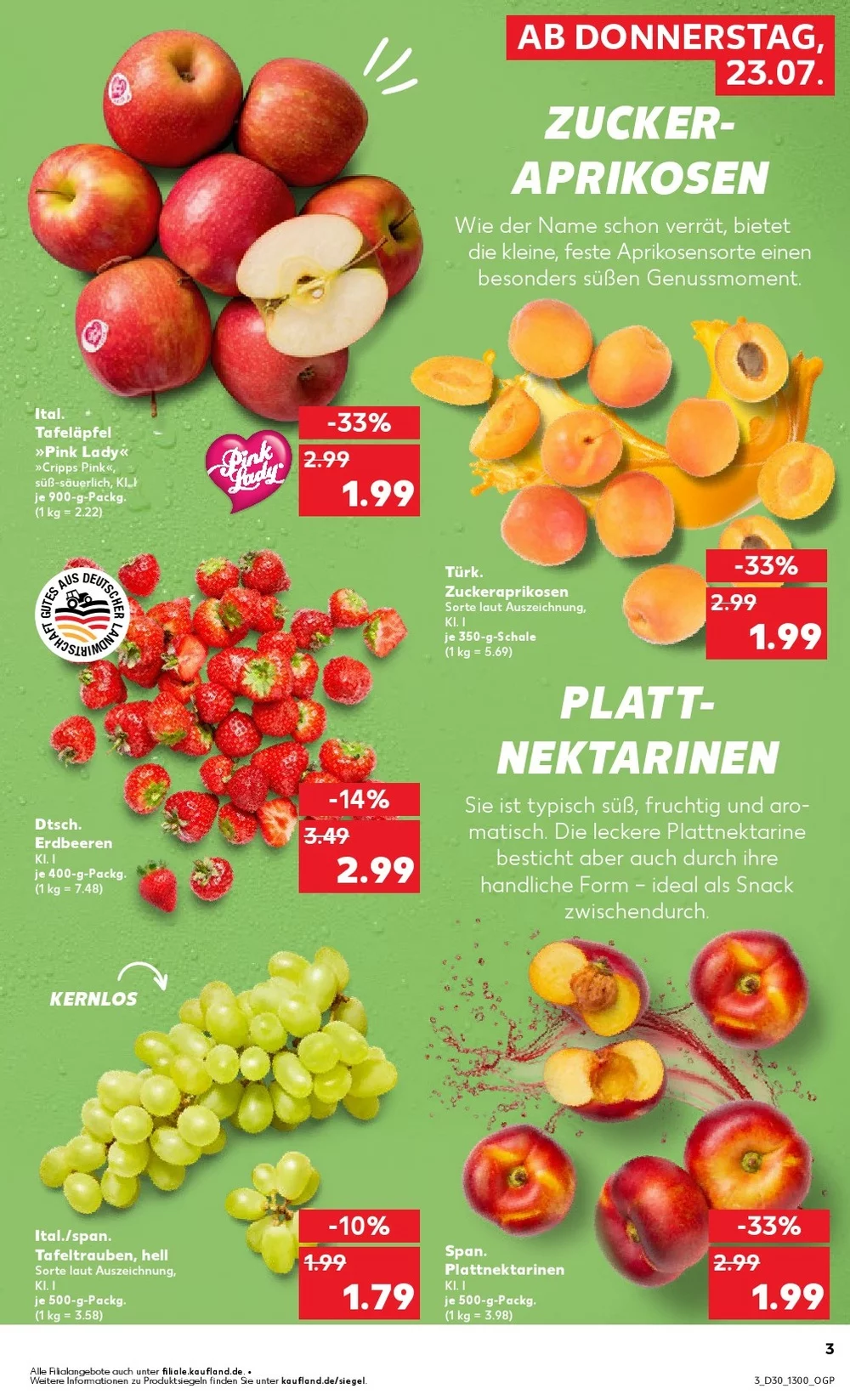 kaufland prospekt juli 23 29 3