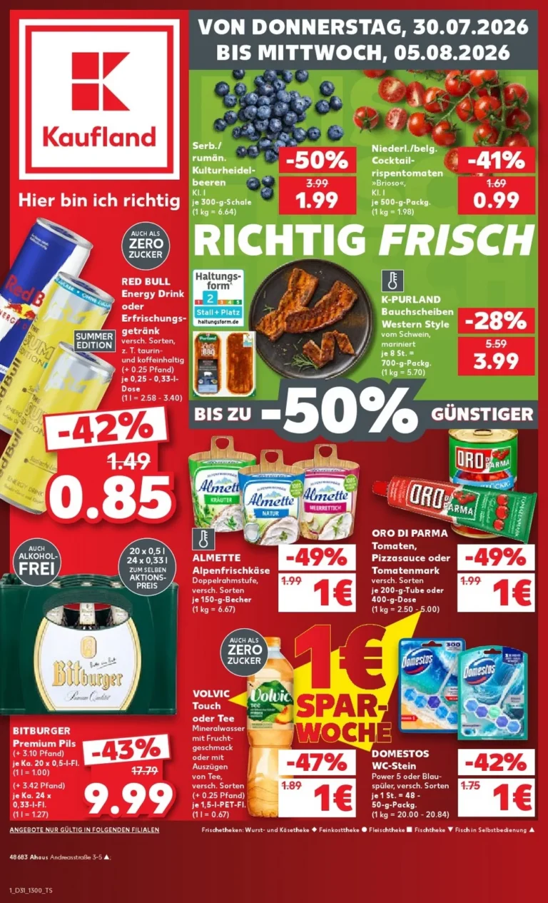 kaufland prospekt kw-31
