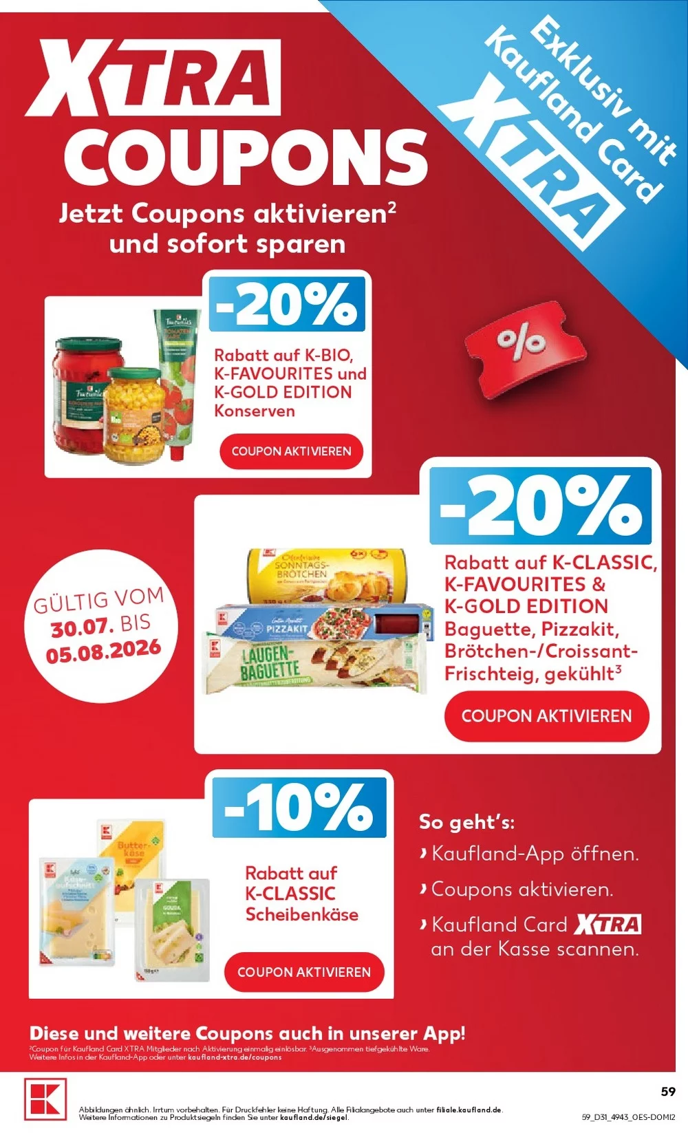 kaufland prospekt juli 30 august 5 59