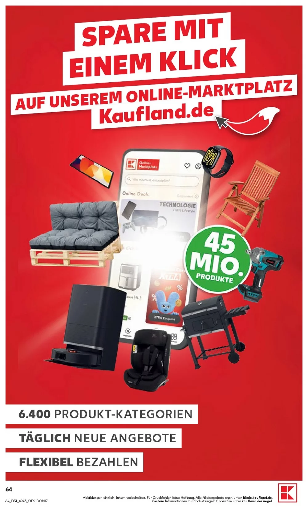 kaufland prospekt juli 30 august 5 64
