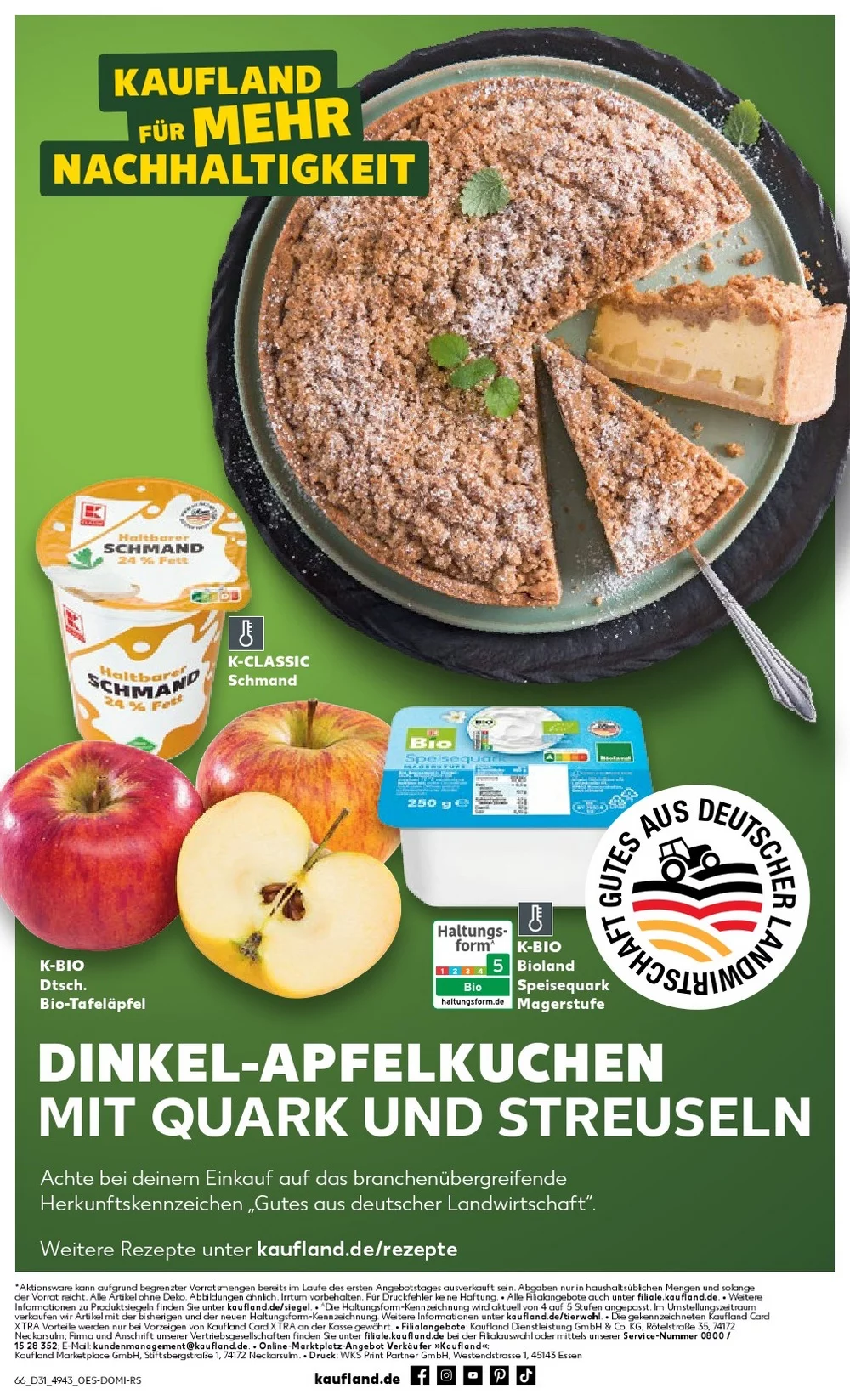 kaufland prospekt juli 30 august 5 66