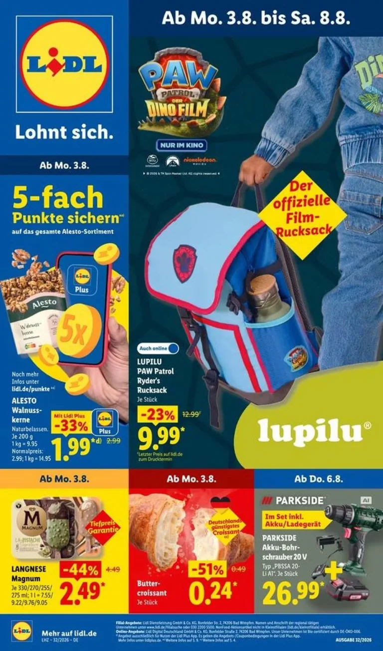 lidl prospekt kw32
