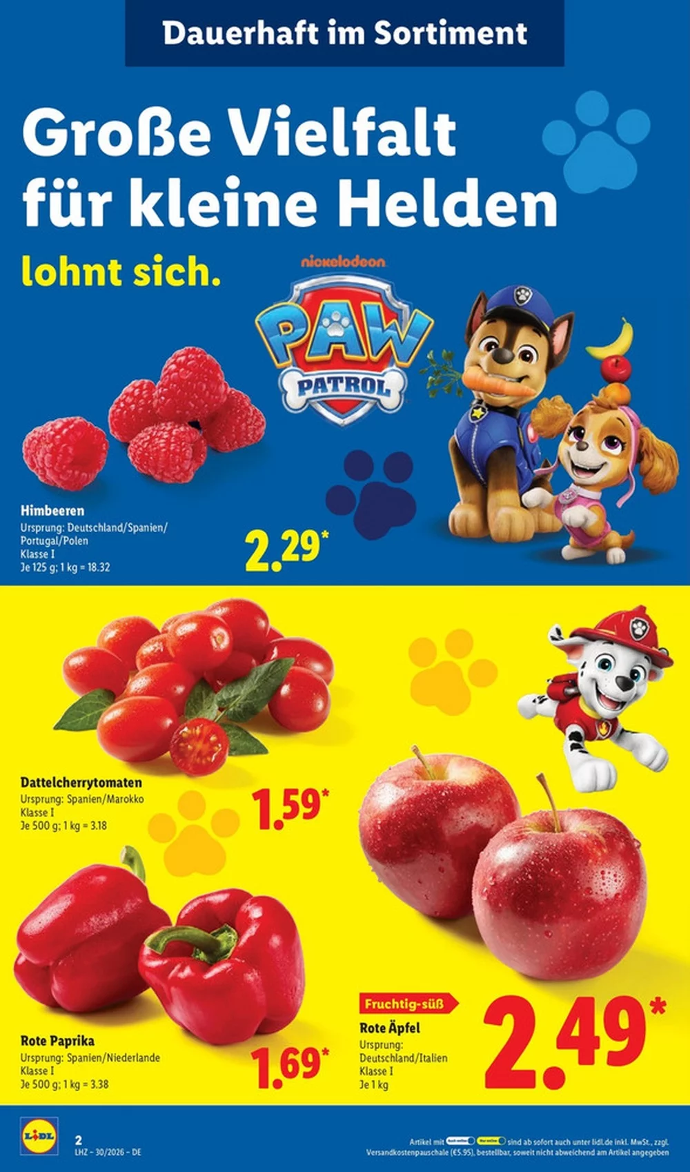 Lidl Prospekt Neu 20.07.2026 bis 25.07.2026 2 lidl prospekt juli 20 26 2